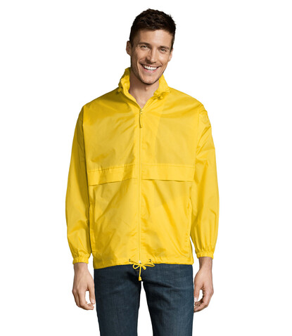 SURF Unisex Windbreaker - Gold bedrucken, Art.-Nr. S32000-GO-S