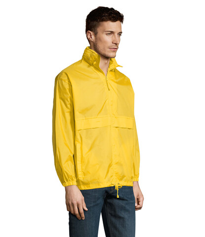 SURF Unisex Windbreaker - Gold bedrucken, Art.-Nr. S32000-GO-S