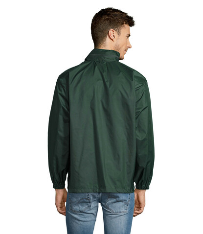 SURF Unisex Windbreaker - Forest Green bedrucken, Art.-Nr. S32000-FG-XL