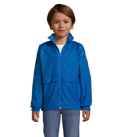 SURF KIDS WINDBREAKER 210g - Royal Blue bedrucken, Art.-Nr. S32300-RB-XXL