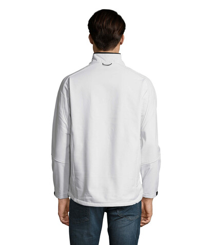 RELAX HERREN JACKE 340g - White bedrucken, Art.-Nr. S46600-WH-XXL RELAX HERREN JACKE 340g - White bedrucken, Art.-Nr. S46600-WH-XXL
