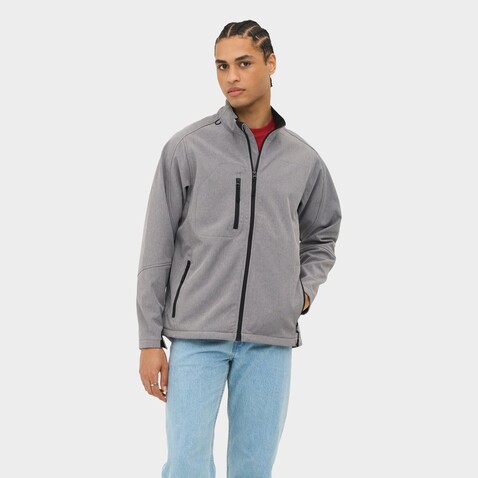 RELAX HERREN JACKE 340g - Graue Melange bedrucken, Art.-Nr. S46600-GM-M RELAX HERREN JACKE 340g - Graue Melange bedrucken, Art.-Nr. S46600-GM-M