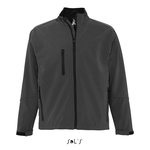 RELAX HERREN JACKE 340g - Anthrazitgrau bedrucken, Art.-Nr. S46600-CR-S RELAX HERREN JACKE 340g - Anthrazitgrau bedrucken, Art.-Nr. S46600-CR-S