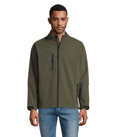 RELAX HERREN JACKE 340g - Army bedrucken, Art.-Nr. S46600-AR-S RELAX HERREN JACKE 340g - Army bedrucken, Art.-Nr. S46600-AR-S