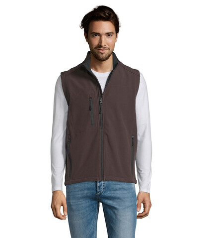 RALLYE MEN SOFTSHELL JACKET - Dark Chocolate bedrucken, Art.-Nr. S46601-DC-L RALLYE MEN SOFTSHELL JACKET - Dark Chocolate bedrucken, Art.-Nr. S46601-DC-L