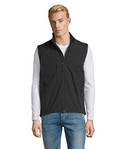 RALLYE MEN SOFTSHELL JACKET - Schwarz bedrucken, Art.-Nr. S46601-BK-3XL RALLYE MEN SOFTSHELL JACKET - Schwarz bedrucken, Art.-Nr. S46601-BK-3XL