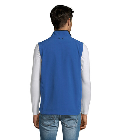RALLYE MEN SOFTSHELL JACKET - Royal Blue bedrucken, Art.-Nr. S46601-RB-XL