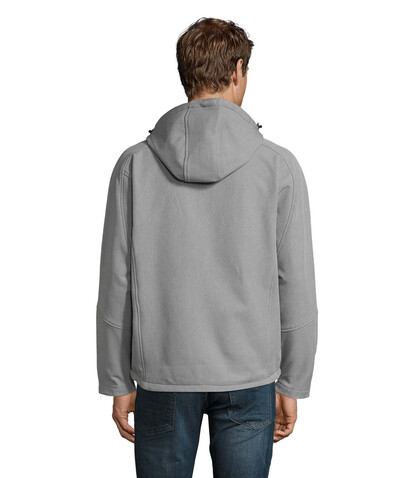 REPLAY Herren Jacke 340g - Graue Melange bedrucken, Art.-Nr. S46602-GM-XS REPLAY Herren Jacke 340g - Graue Melange bedrucken, Art.-Nr. S46602-GM-XS
