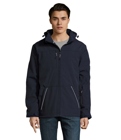 ROCK MEN WINTER SOFTSHELL - French Navy bedrucken, Art.-Nr. S46604-FN-XXL ROCK MEN WINTER SOFTSHELL - French Navy bedrucken, Art.-Nr. S46604-FN-XXL