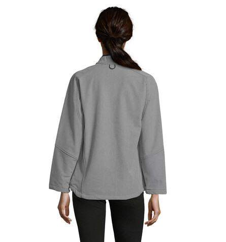 ROXY DAMEN JACKE 340g - Graue Melange bedrucken, Art.-Nr. S46800-GM-M