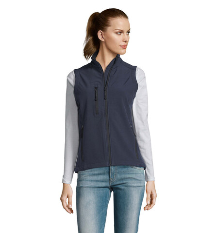 RALLYE WOMEN SOFTSHELL - French Navy bedrucken, Art.-Nr. S46801-FN-L RALLYE WOMEN SOFTSHELL - French Navy bedrucken, Art.-Nr. S46801-FN-L
