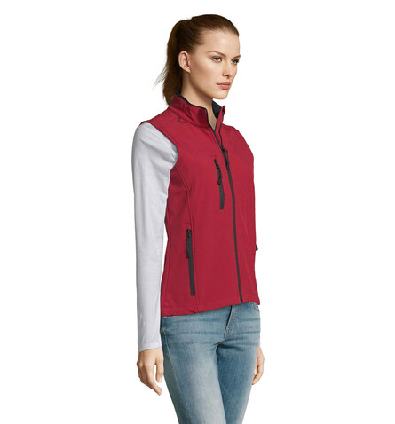 RALLYE WOMEN SOFTSHELL - Pepper Red bedrucken, Art.-Nr. S46801-PE-M