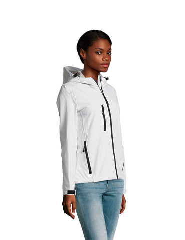 REPLAY Damen Jacke 340g - White bedrucken, Art.-Nr. S46802-WH-XL REPLAY Damen Jacke 340g - White bedrucken, Art.-Nr. S46802-WH-XL