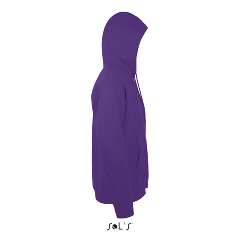 SNAKE Hoodie - Dark Purple bedrucken, Art.-Nr. S47101-DA-3XL