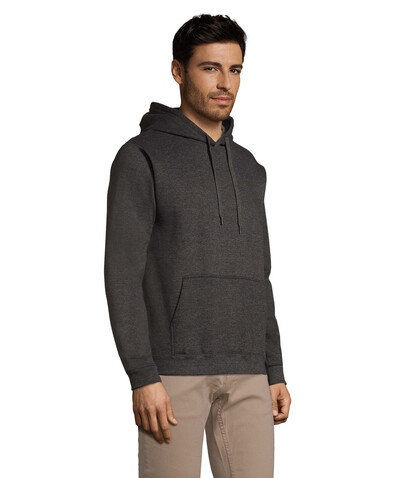 SNAKE Hoodie - Charcoal Melange bedrucken, Art.-Nr. S47101-CE-XL SNAKE Hoodie - Charcoal Melange bedrucken, Art.-Nr. S47101-CE-XL