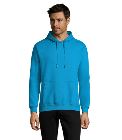 SNAKE Hoodie - Aqua bedrucken, Art.-Nr. S47101-AQ-XXL SNAKE Hoodie - Aqua bedrucken, Art.-Nr. S47101-AQ-XXL