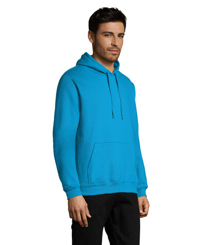 SNAKE Hoodie - Aqua bedrucken, Art.-Nr. S47101-AQ-XXL SNAKE Hoodie - Aqua bedrucken, Art.-Nr. S47101-AQ-XXL