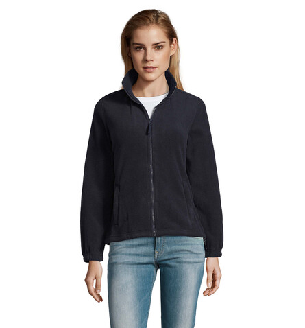 NORTH DAMEN FL JACKE  300g - Navy bedrucken, Art.-Nr. S54500-NY-XXL