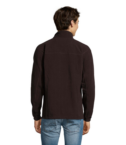 NORTH MEN Fleece-Jacke - Dark Chocolate bedrucken, Art.-Nr. S55000-DC-3XL NORTH MEN Fleece-Jacke - Dark Chocolate bedrucken, Art.-Nr. S55000-DC-3XL