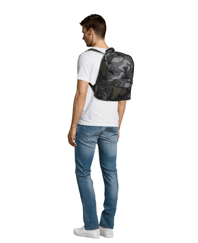 RIDER POLYESTER RUCKSACK - Camo bedrucken, Art.-Nr. S70100-CA-M RIDER POLYESTER RUCKSACK - Camo bedrucken, Art.-Nr. S70100-CA-M