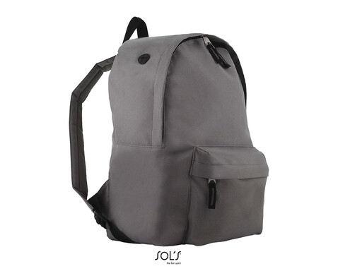 RIDER POLYESTER RUCKSACK - Graphit bedrucken, Art.-Nr. S70100-GH-M RIDER POLYESTER RUCKSACK - Graphit bedrucken, Art.-Nr. S70100-GH-M
