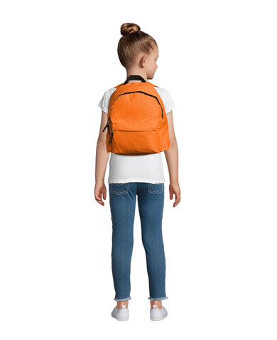 RIDER KIDS RUCKSACK - Orange bedrucken, Art.-Nr. S70101-OR-M