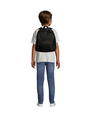 RIDER KIDS RUCKSACK - Schwarz bedrucken, Art.-Nr. S70101-BK-M RIDER KIDS RUCKSACK - Schwarz bedrucken, Art.-Nr. S70101-BK-M