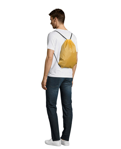 URBAN RUCKSACK POLYESTER - Gold bedrucken, Art.-Nr. S70600-GO-M