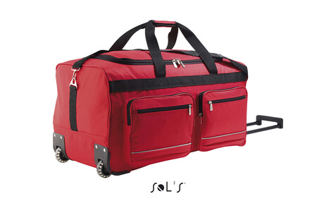 VOYAGER TRAVEL BAG - Red bedrucken, Art.-Nr. S71000-RD-M VOYAGER TRAVEL BAG - Red bedrucken, Art.-Nr. S71000-RD-M