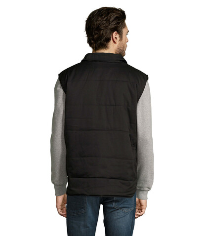 EQUINOX PRO BODYWARMER - Schwarz bedrucken, Art.-Nr. S80503-BK-L