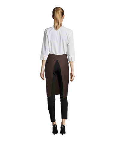 GREENWICH APRON POCKETS - Chocolate bedrucken, Art.-Nr. S88020-CH-M GREENWICH APRON POCKETS - Chocolate bedrucken, Art.-Nr. S88020-CH-M