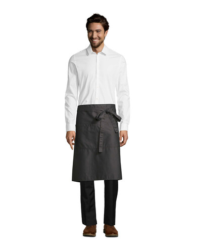 GREENWICH APRON POCKETS - Dunkelgrau bedrucken, Art.-Nr. S88020-DG-M GREENWICH APRON POCKETS - Dunkelgrau bedrucken, Art.-Nr. S88020-DG-M