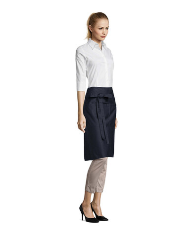 GREENWICH APRON POCKETS - Navy bedrucken, Art.-Nr. S88020-NY-M