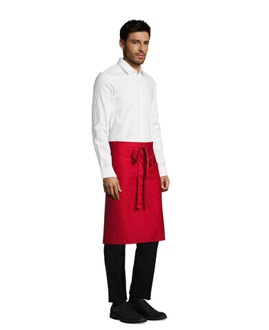 GREENWICH APRON POCKETS - Red bedrucken, Art.-Nr. S88020-RD-M GREENWICH APRON POCKETS - Red bedrucken, Art.-Nr. S88020-RD-M
