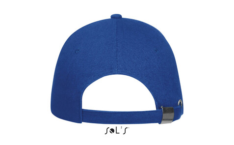 BUFFALO SIX PANEL CAP - Royal Blue bedrucken, Art.-Nr. S88100-RB-M