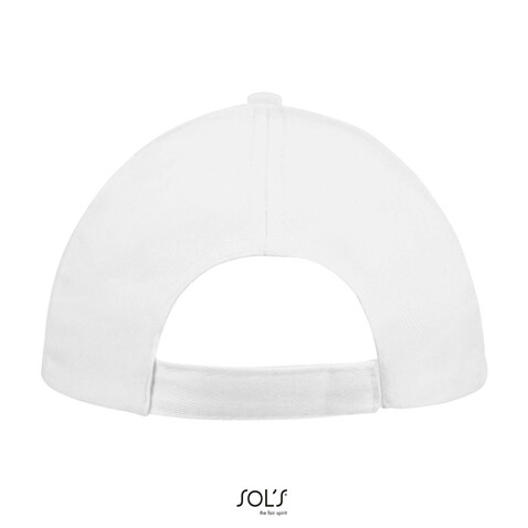 BUZZ FIVE PANEL CAP - White bedrucken, Art.-Nr. S88119-WH-M BUZZ FIVE PANEL CAP - White bedrucken, Art.-Nr. S88119-WH-M