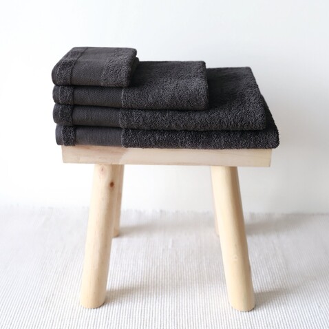 ISLAND 70 BATH TOWEL - Dunkelgrau bedrucken, Art.-Nr. S89001-DG-M