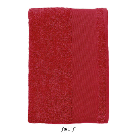 BAYSIDE 100 BATH SHEET - Red bedrucken, Art.-Nr. S89009-RD-M BAYSIDE 100 BATH SHEET - Red bedrucken, Art.-Nr. S89009-RD-M