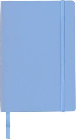 Notizbuch Mireia | PU | A5 | Liniert – Hellblau bedrucken, Art.-Nr. 018999999_1417985