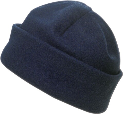Fleece-Mütze Elliana | 200 g/m² – Blau bedrucken, Art.-Nr. 005999999_1741
