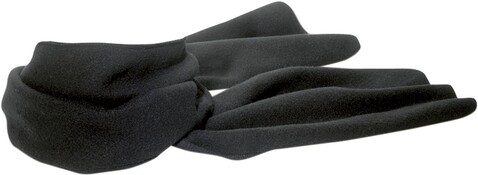 Fleece-Schal aus Polyester-Fleece Maddison – Schwarz bedrucken, Art.-Nr. 001999999_1743