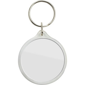 Kunststoff-Schlüsselhalter Leco – Neutral bedrucken, Art.-Nr. 021999999_5157