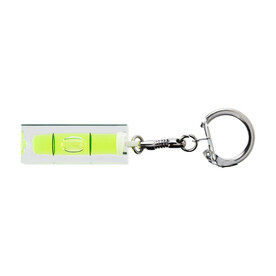 Schlüsselanhänger mit Wasserwaage Katinka – Neutral bedrucken, Art.-Nr. 021999999_7126