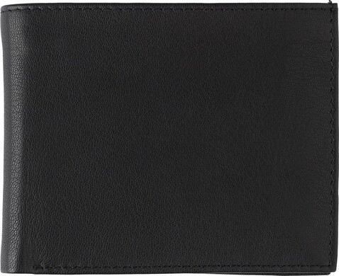 Geldbörse Yvonne | Leder | RFID – Schwarz bedrucken, Art.-Nr. 001999999_8064