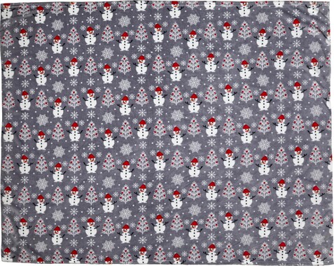 Plaid Michelle | Fleece – Grau bedrucken, Art.-Nr. 003999999_8530
