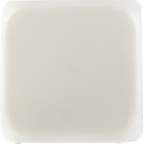 Wecker Leona | Kunststoff | Farbwechselnd | Würfel – Weiß bedrucken, Art.-Nr. 002999999_8533 Wecker Leona | Kunststoff | Farbwechselnd | Würfel – Weiß bedrucken, Art.-Nr. 002999999_8533