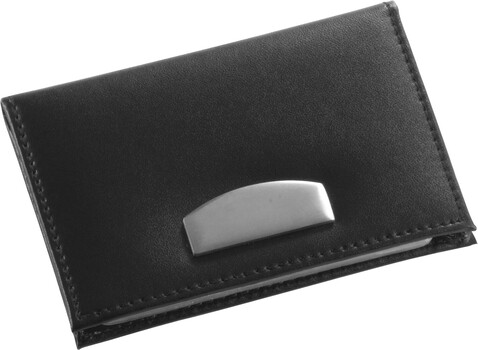 Kartenhalter Bethany | Bonded Leather – Schwarz bedrucken, Art.-Nr. 001999999_8734 Kartenhalter Bethany | Bonded Leather – Schwarz bedrucken, Art.-Nr. 001999999_8734