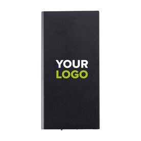 Solar-Powerbank Sonne | 8 000 mAh – Schwarz bedrucken, Art.-Nr. 001999999_9150