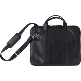 Laptoptasche Michael | Echtes Leder – Schwarz bedrucken, Art.-Nr. 001999999_971814