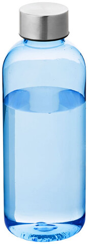 Spring 600 ml Trinkflasche, transparent blau bedrucken, Art.-Nr. 10028902